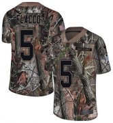 Wholesale Cheap Nike Broncos #5 Joe Flacco Camo Youth Stitched NFL Limited Rush Realtree Jersey