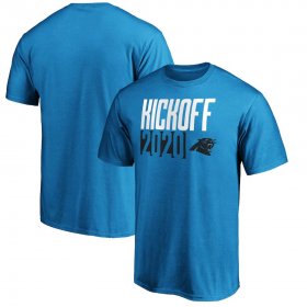 Wholesale Cheap Carolina Panthers Fanatics Branded Kickoff 2020 T-Shirt Blue