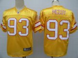 Wholesale Cheap Buccaneers #93 Gerald McCoy Yellow Stitched NFL Jersey