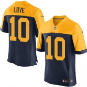 Wholesale Cheap Nike Packers #10 Jordan Love Navy Blue Alternate Men's Stitched NFL New Elite Jersey