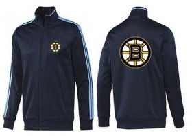 Wholesale Cheap NHL Boston Bruins Zip Jackets Dark Blue-2