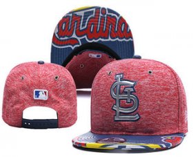 Wholesale Cheap MLB St. Louis Cardinals Snapback Ajustable Cap Hat 2