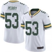 Wholesale Cheap Nike Packers #53 Nick Perry White Men's Stitched NFL Vapor Untouchable Limited Jersey
