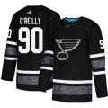 Wholesale Cheap Adidas Blues #90 Ryan O'Reilly Black Authentic 2019 All-Star Stitched Youth NHL Jersey