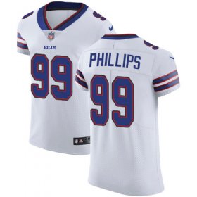 Wholesale Cheap Nike Bills #99 Harrison Phillips White Men\'s Stitched NFL Vapor Untouchable Elite Jersey