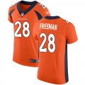 Wholesale Cheap Nike Broncos #28 Royce Freeman Orange Team Color Men's Stitched NFL Vapor Untouchable Elite Jersey