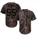 Wholesale Cheap Yankees #55 Domingo German Camo Realtree Collection Cool Base Stitched MLB Jersey