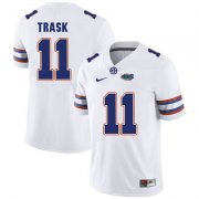 Wholesale Cheap Florida Gators White #11 Kyle Trask Football Player Performance Jersey