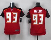 Wholesale Cheap Nike Buccaneers #93 Gerald McCoy Red Team Color Youth Stitched NFL New Elite Jersey