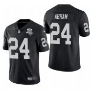 Wholesale Cheap Las Vegas Raiders #24 Johnathan Abram Men's Nike 2020 Inaugural Season Vapor Limited NFL Jersey Black