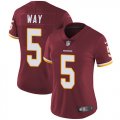 Wholesale Cheap Nike Redskins #5 Tress Way Burgundy Team Color Women's Stitched NFL Vapor Untouchable Limited Jersey