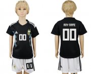 Wholesale Cheap Argentina Personalized Away Kid Soccer Country Jersey
