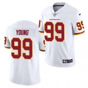 Wholesale Cheap Men Washington Redskins Football Team #99 Chase Young White Limited Jersey