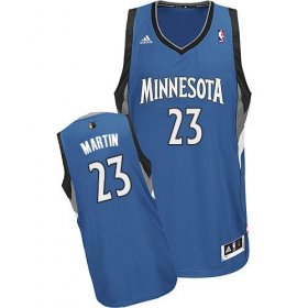 Wholesale Cheap Minnesota Timberwolves #23 Kevin Martin Blue Swingman Jersey