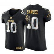 Wholesale Cheap Carolina Panthers #10 Curtis Samuel Men's Nike Black Edition Vapor Untouchable Elite NFL Jersey