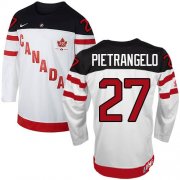 Wholesale Cheap Olympic CA. #27 Alex Pietrangelo White 100th Anniversary Stitched NHL Jersey