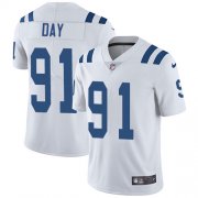 Wholesale Cheap Nike Colts #91 Sheldon Day White Men's Stitched NFL Vapor Untouchable Limited Jersey