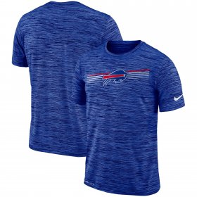Wholesale Cheap Buffalo Bills Nike Sideline Velocity Performance T-Shirt Heathered Royal