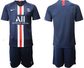 Wholesale Cheap Paris Saint-Germain Blank Home Soccer Club Jersey