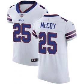 Wholesale Cheap Nike Bills #25 LeSean McCoy White Men\'s Stitched NFL Vapor Untouchable Elite Jersey