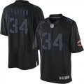 Wholesale Cheap Nike Bears #34 Walter Payton Black Men's Stitched NFL Impact Limited Jersey