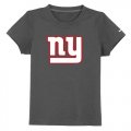 Wholesale Cheap New York Giants Sideline Legend Authentic Logo Youth T-Shirt Dark Grey