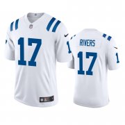 Wholesale Cheap Indianapolis Colts #17 Philip Rivers Men's Nike White 2020 Vapor Limited Jersey