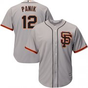 Wholesale Cheap Giants #12 Joe Panik Grey Road 2 Cool Base Stitched Youth MLB Jersey