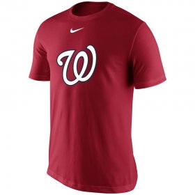 Wholesale Cheap Washington Nationals Nike Legend Batting Practice Primary Logo Performance T-Shirt Red