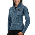 Wholesale Cheap Philadelphia Flyers Antigua Women's Fortune 1/2-Zip Pullover Sweater Royal