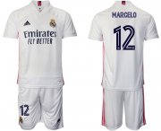 Wholesale Cheap Men 2020-2021 club Real Madrid home 12 white Soccer Jerseys
