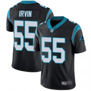 Wholesale Cheap Nike Panthers #55 Bruce Irvin Black Team Color Men's Stitched NFL Vapor Untouchable Limited Jersey