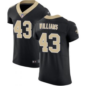 Wholesale Cheap Nike Saints #43 Marcus Williams Black Team Color Men\'s Stitched NFL Vapor Untouchable Elite Jersey