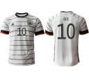 Wholesale Cheap Men 2021 Europe Germany home AAA version 10 white soccer jerseys