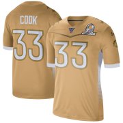 Wholesale Cheap Minnesota Vikings #33 Dalvin Cook Nike 2020 NFC Pro Bowl Game Jersey Gold