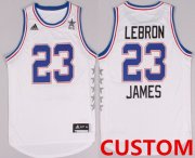 Wholesale Cheap Custom 2015 NBA Eastern All-Stars Revolution 30 Swingman White Jersey
