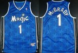 Wholesale Cheap Orlando Magic #1 Tracy McGrady Blue All-Star Swingman Throwback Jersey