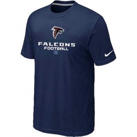 Wholesale Cheap Nike Atlanta Falcons Critical Victory NFL T-Shirt Midnight Blue