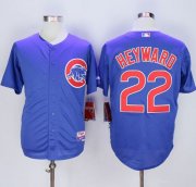 Wholesale Cheap Cubs #22 Jason Heyward Blue Alternate Cool Base Stitched MLB Jersey