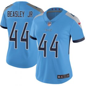 Wholesale Cheap Nike Titans #44 Vic Beasley Jr Light Blue Alternate Women\'s Stitched NFL Vapor Untouchable Limited Jersey