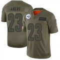 Wholesale Cheap Nike Rams #23 Cam Akers Camo Men's Stitched NFL Limited 2019 Salute To Service Jersey