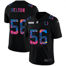 Cheap Indianapolis Colts #56 Quenton Nelson Men\'s Nike Multi-Color Black 2020 NFL Crucial Catch Vapor Untouchable Limited Jersey