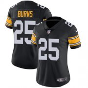 Wholesale Cheap Nike Steelers #25 Artie Burns Black Alternate Women's Stitched NFL Vapor Untouchable Limited Jersey