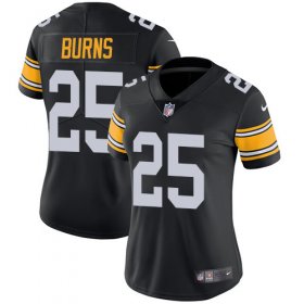 Wholesale Cheap Nike Steelers #25 Artie Burns Black Alternate Women\'s Stitched NFL Vapor Untouchable Limited Jersey