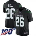 Wholesale Cheap Nike Jets #26 Le'Veon Bell Black Alternate Youth Stitched NFL 100th Season Vapor Limited Jersey