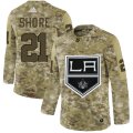 Wholesale Cheap Adidas Kings #21 Nick Shore Camo Authentic Stitched NHL Jersey