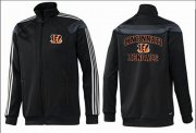Wholesale Cheap NFL Cincinnati Bengals Heart Jacket Black_2
