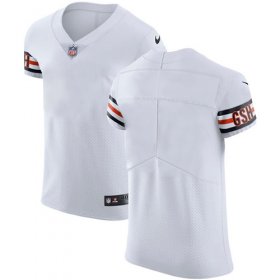 Wholesale Cheap Nike Bears Blank White Men\'s Stitched NFL Vapor Untouchable Elite Jersey