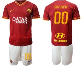 Wholesale Cheap Roma Personalized Home Soccer Club Jersey