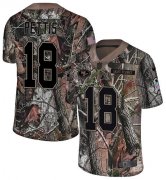 Wholesale Cheap Nike 49ers #18 Dante Pettis Camo Youth Stitched NFL Limited Rush Realtree Jersey